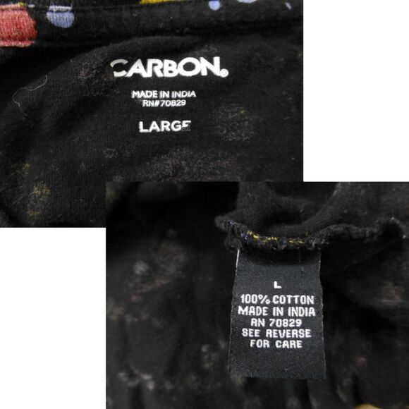 Carbon Paint Splash Short Sleeve Shirt (Size L) - Picture 4 of 7